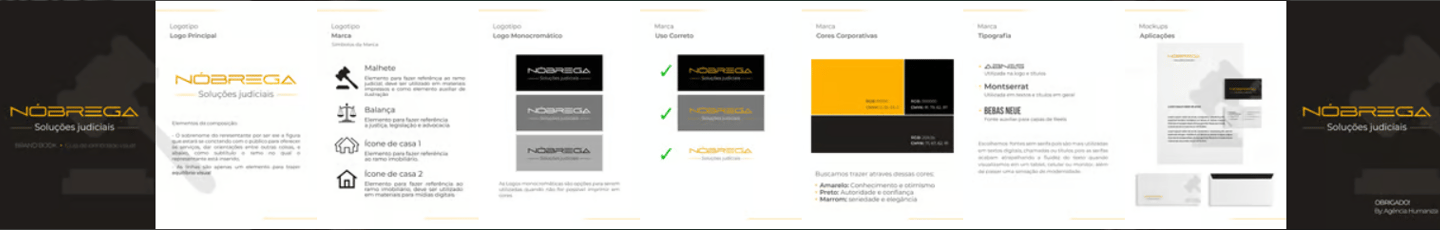 Manual de marca creado por Agencia Humaniza Branding