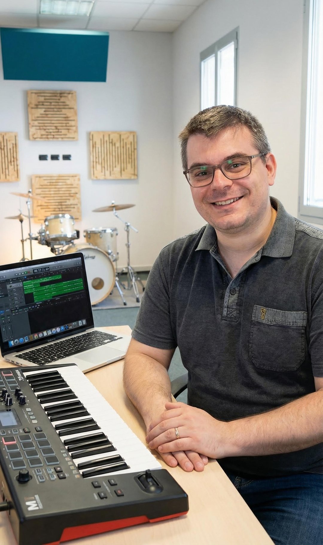 Andrea Belli - Docente del Corso di Pianoforte e Tastiere