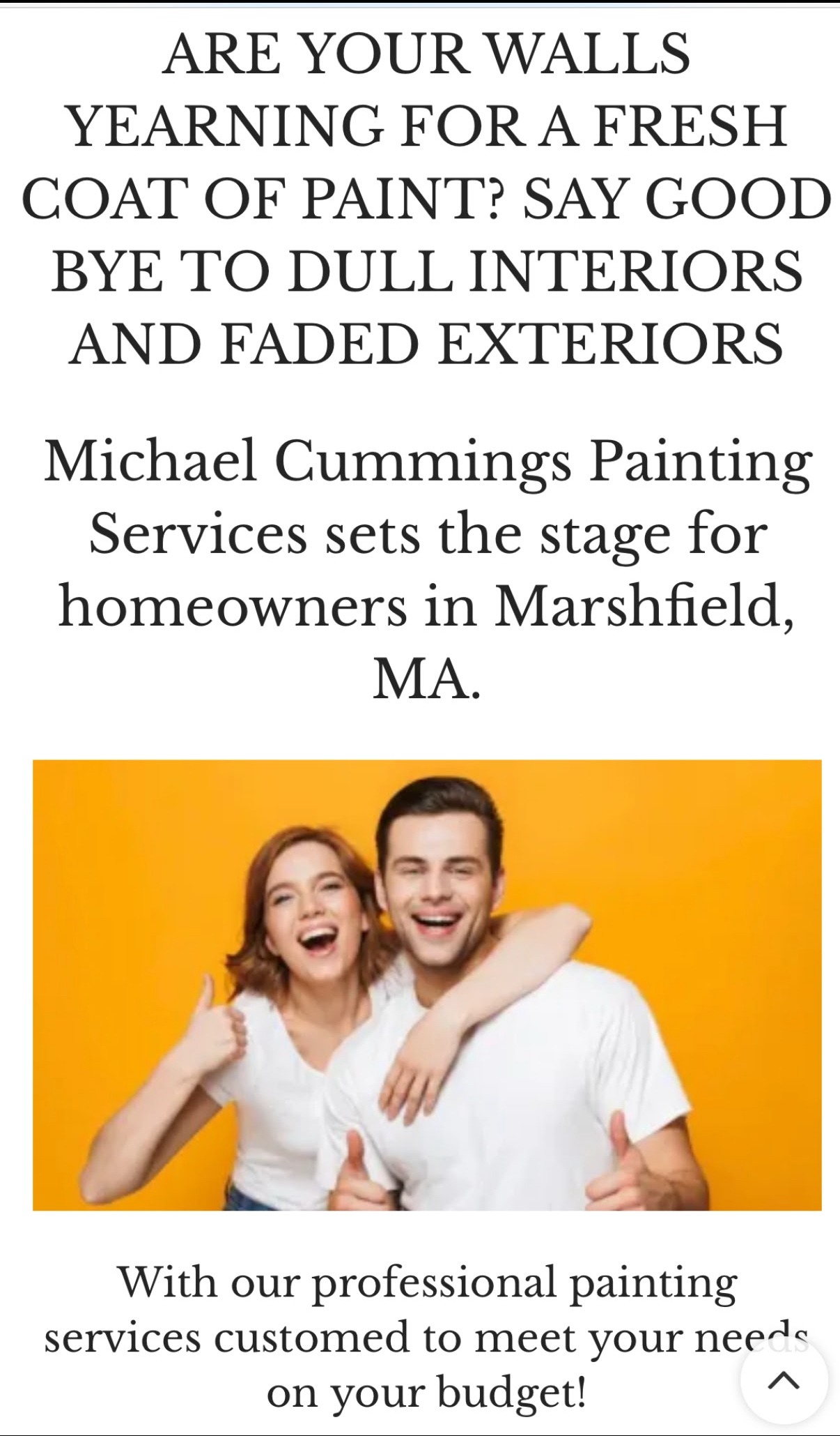 Painters near me who need interior or exterior painting marshfield. ma/