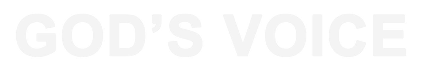 La voix de Dieu