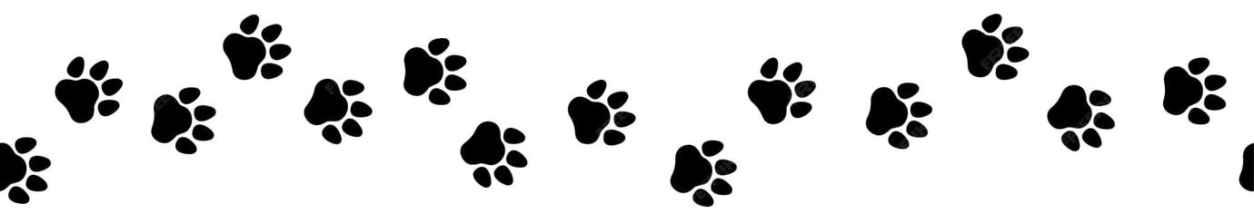 Dog and Cat Paw Prints