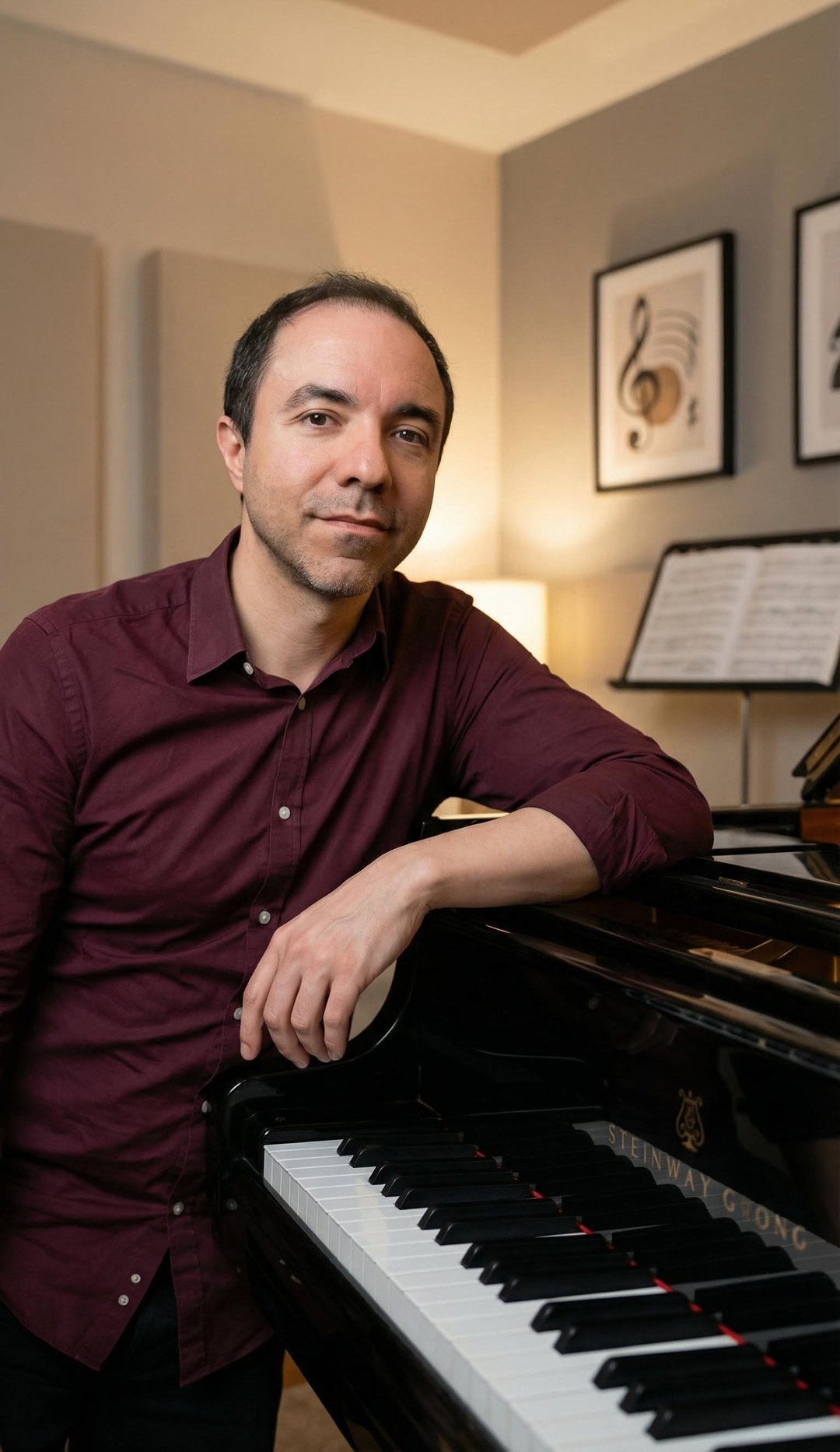 Francesco Bossoli - Docente del Corso di Pianoforte e Tastiere