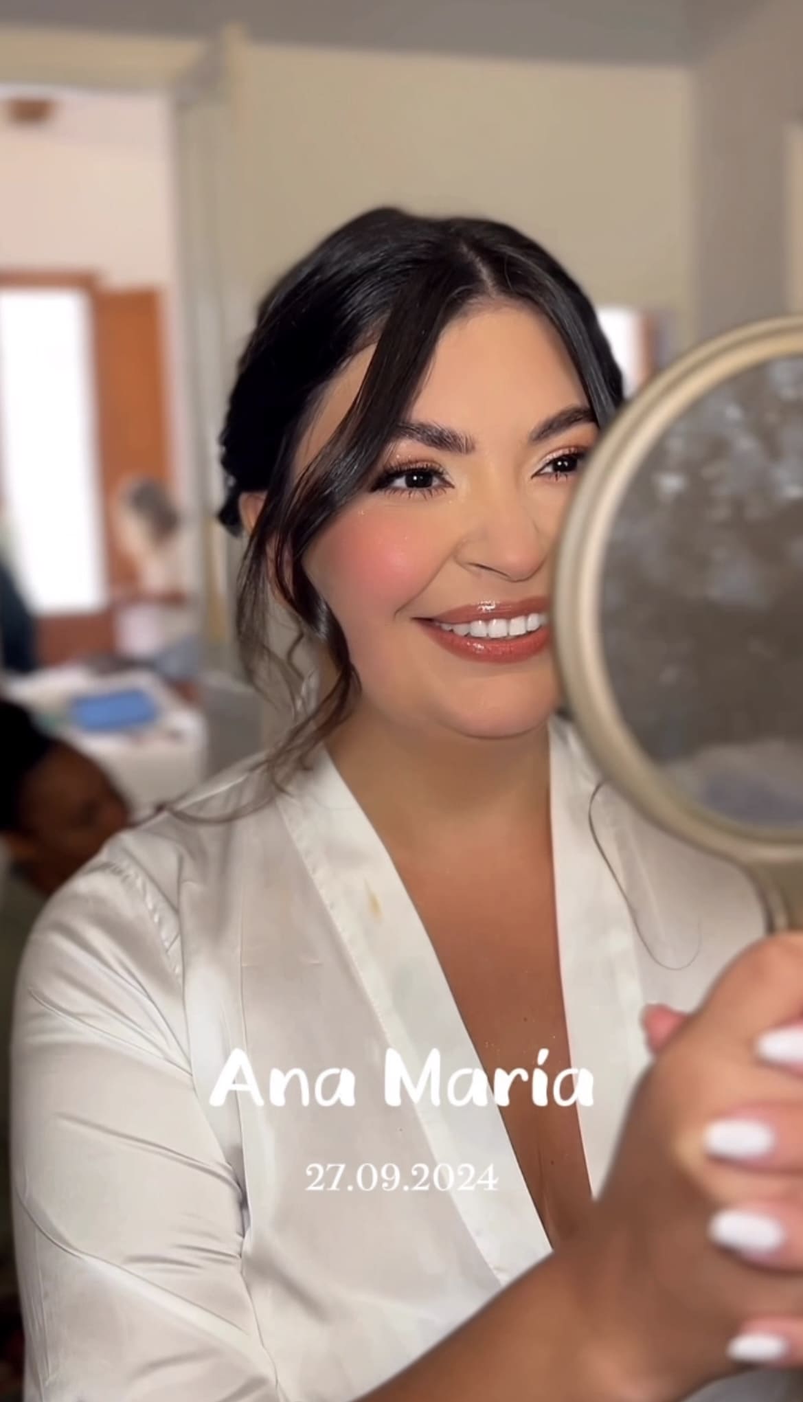 Maquillaje bridal elegante para ceremonia de boda en Valencia