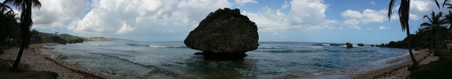 Bathsheba Beach in Barbados