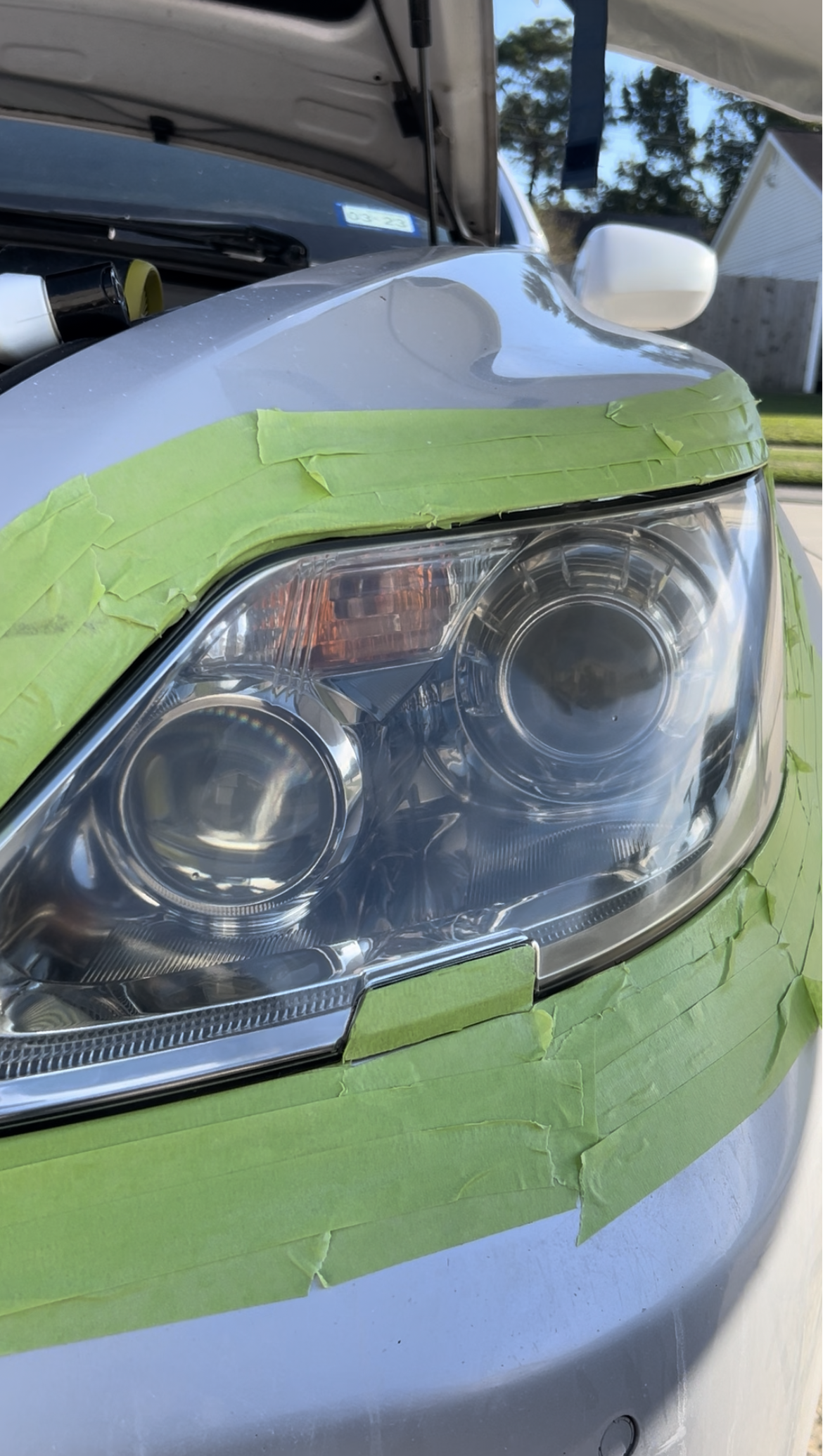 luxury 2008 lexus ls460 headlight restoration