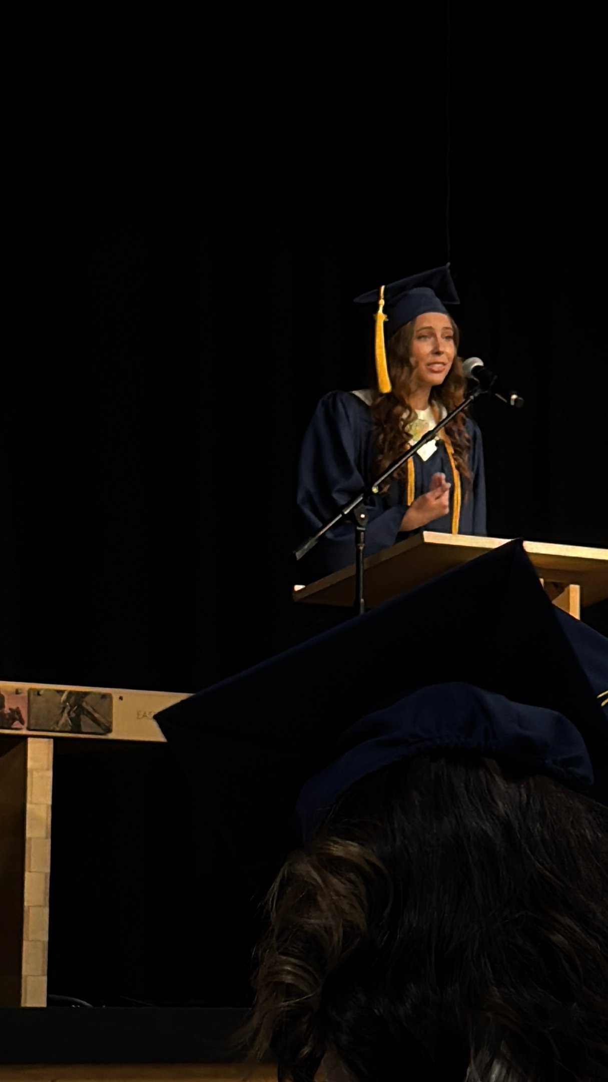 When I spoke at my highschool graduation, public speaking is a huge part of my life