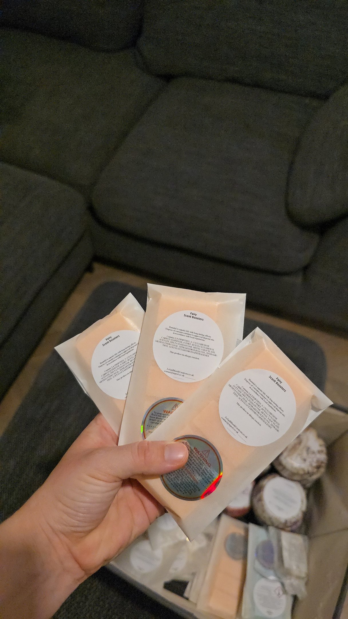 Marsh Holding Snap Bars Packaged