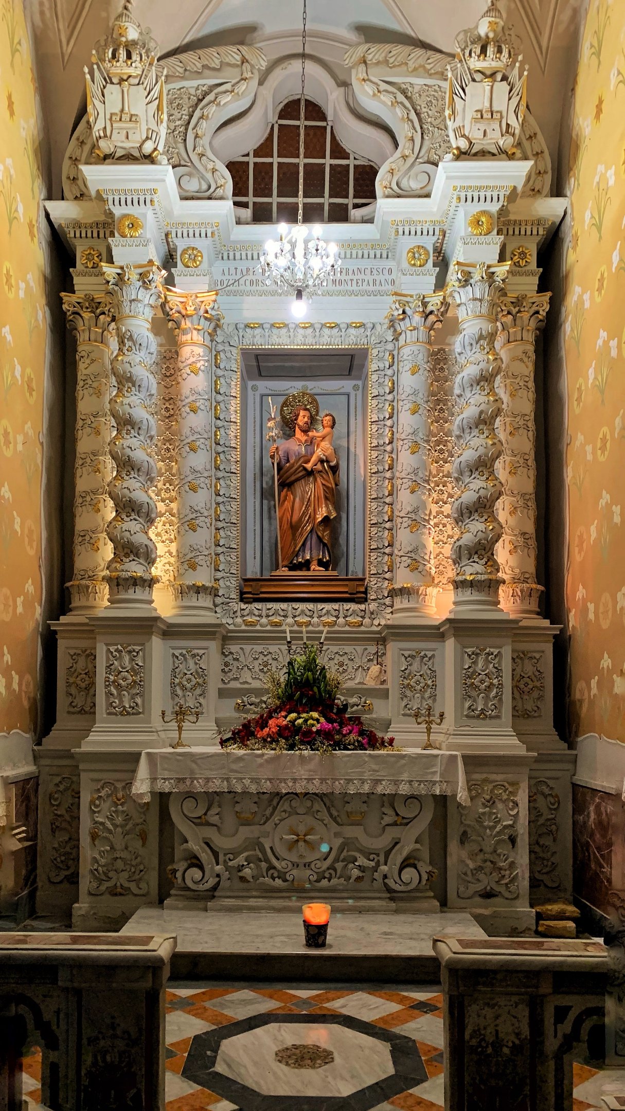 San Giuseppe nella chiesa di Monteparano con le sue tradizioni popolari