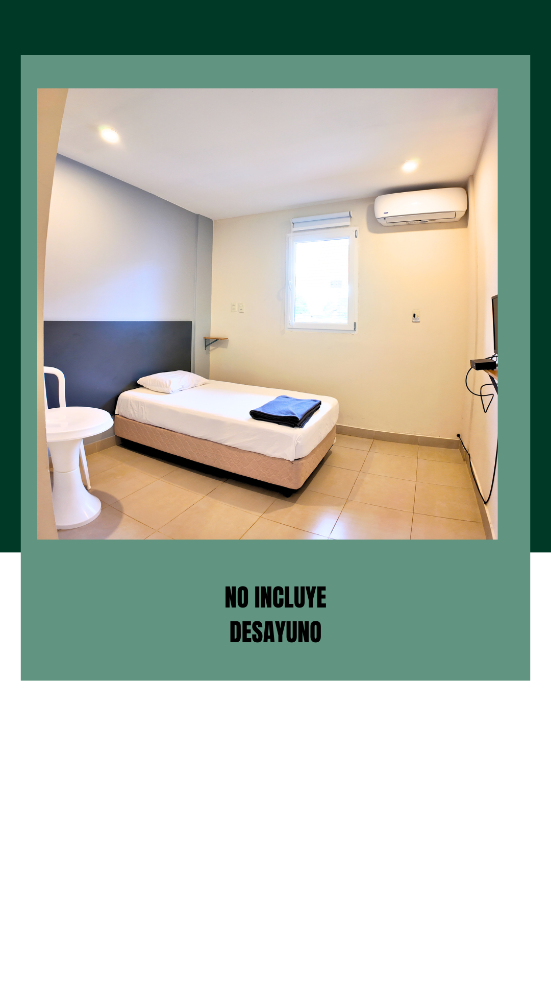 Habitación Simpe (Hotel V)