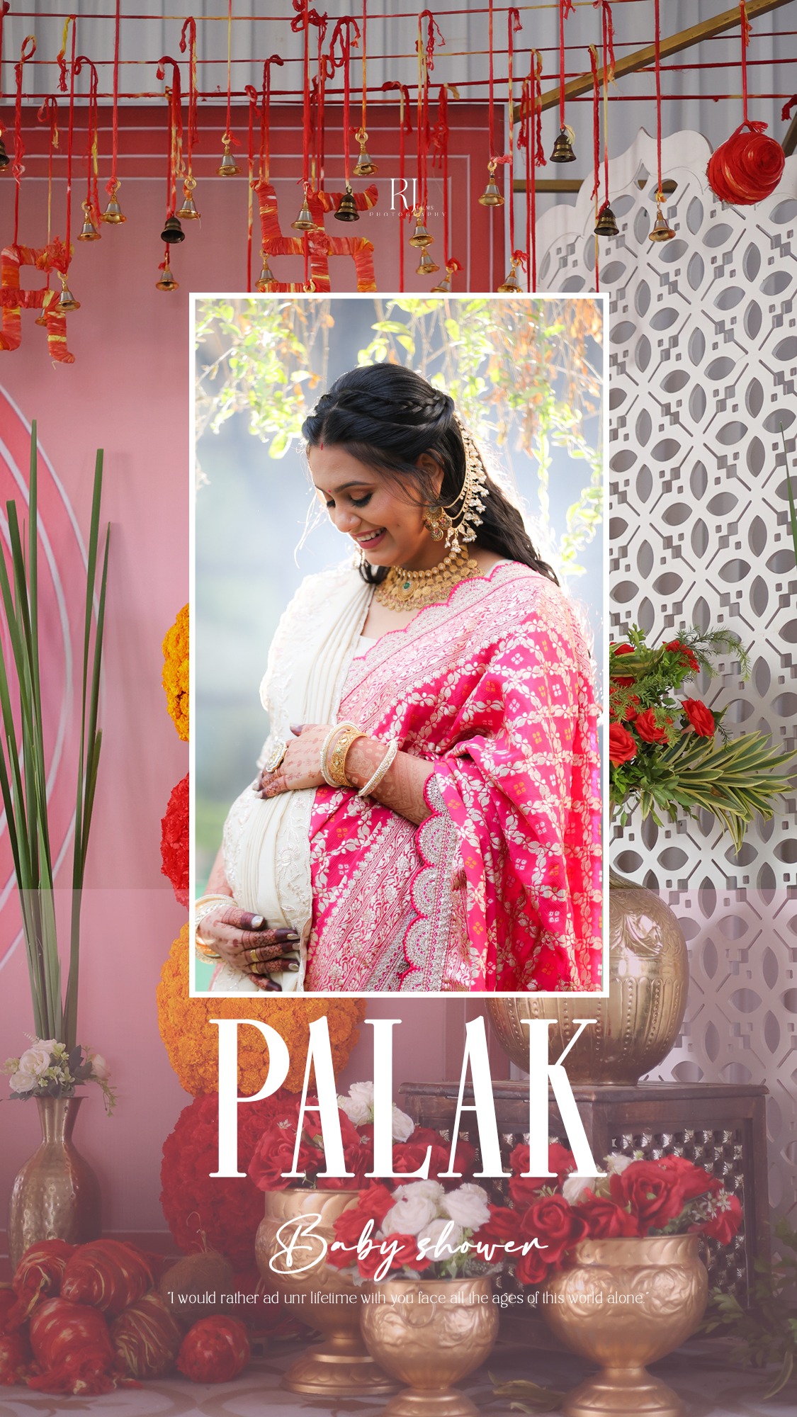 maternity-baby-shower-makeup-vadodara-pink-saree-look.jpg