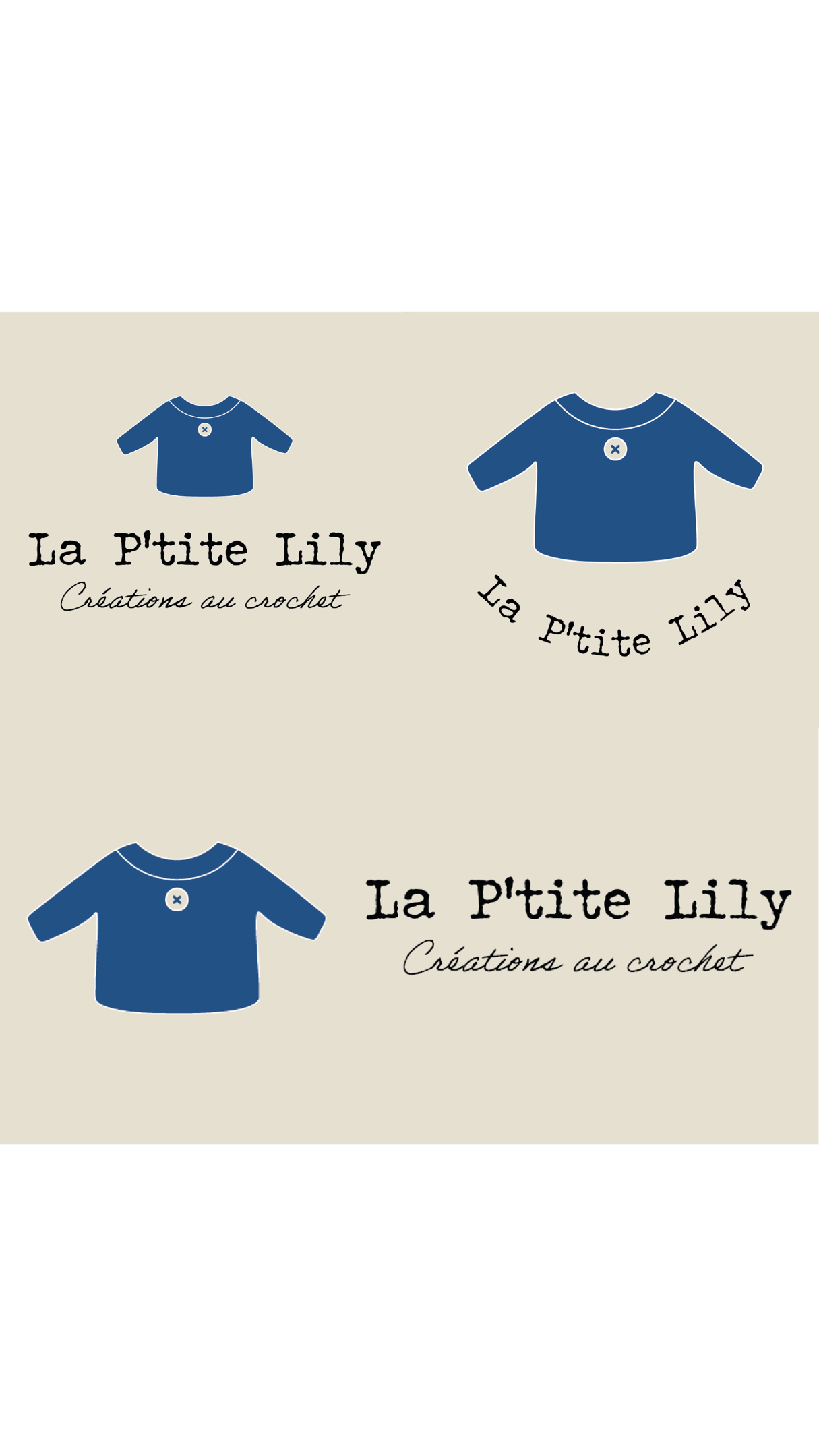 Déclinaison du logo sous différentes orientations adaptables à la communication digitale