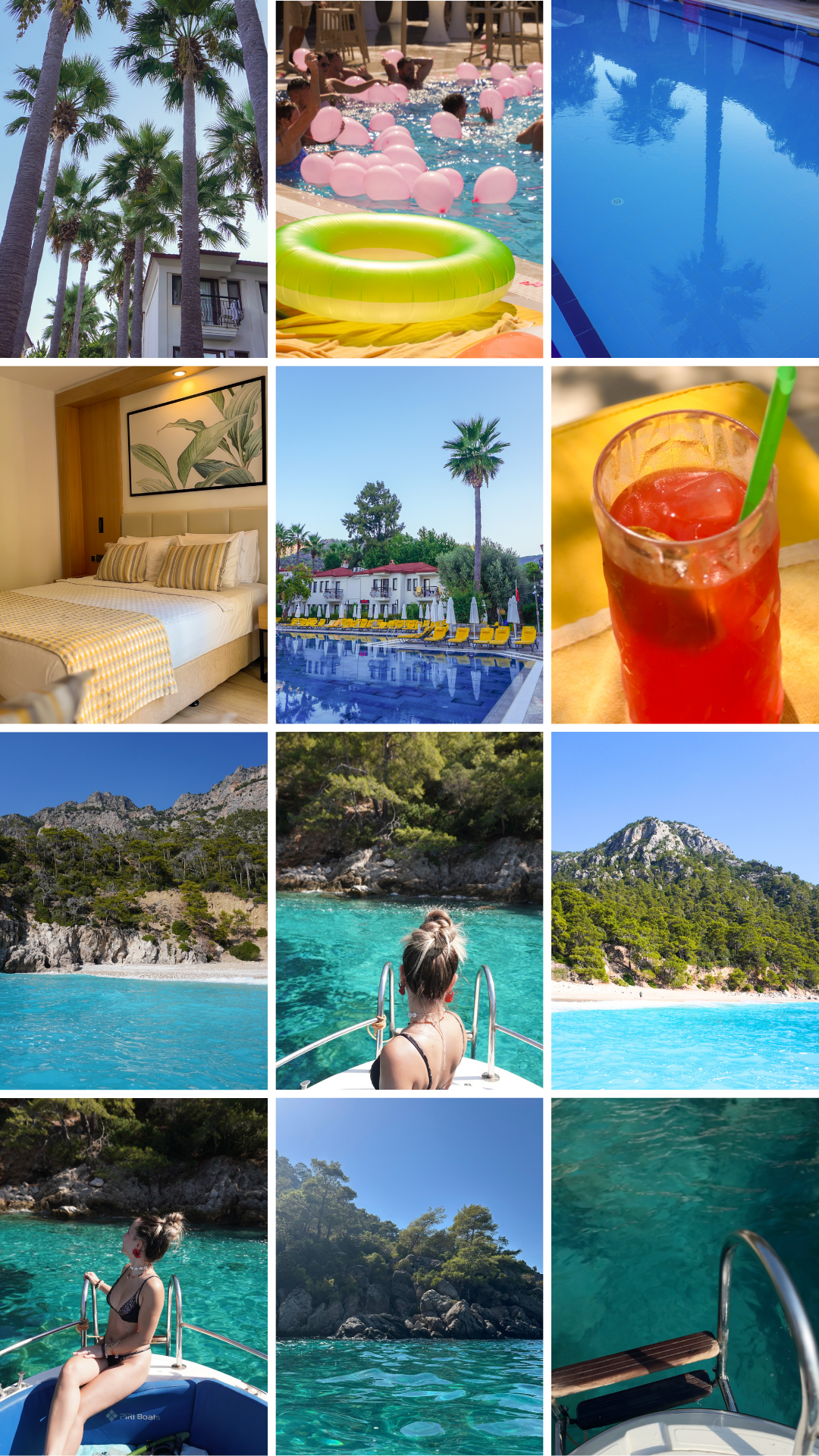 Sundia by Liberty resort pool with turquoise sea view, Ölüdeniz, Türkiye