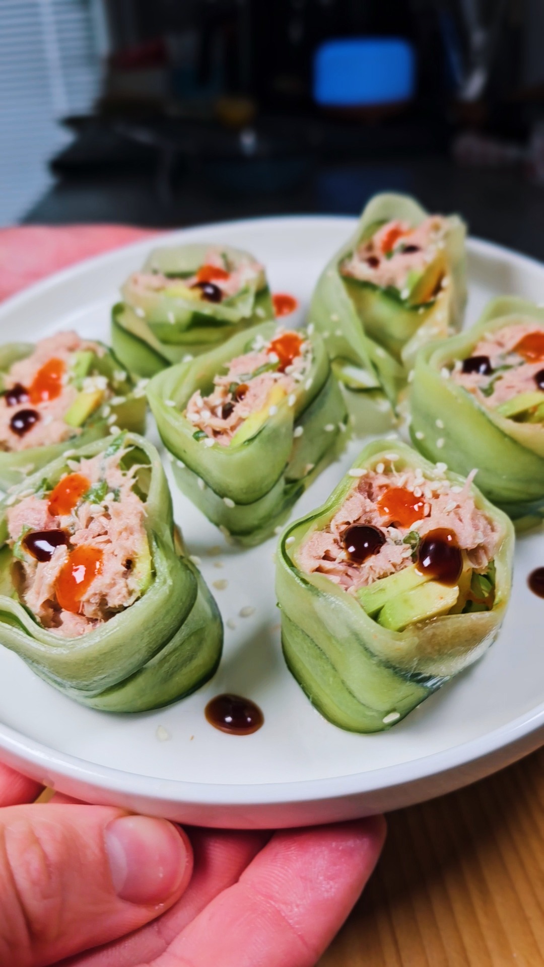 maki thon concombre