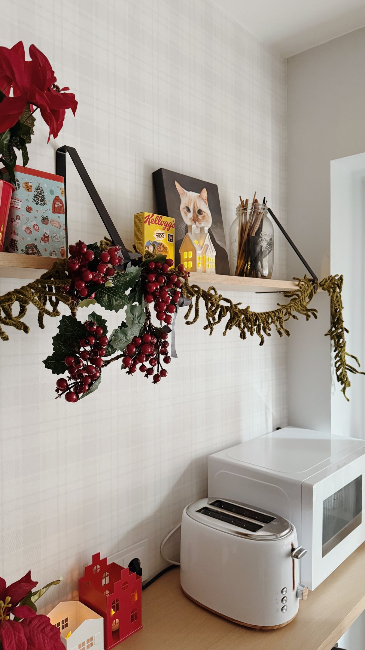 Patron crochet guirnalda navidad