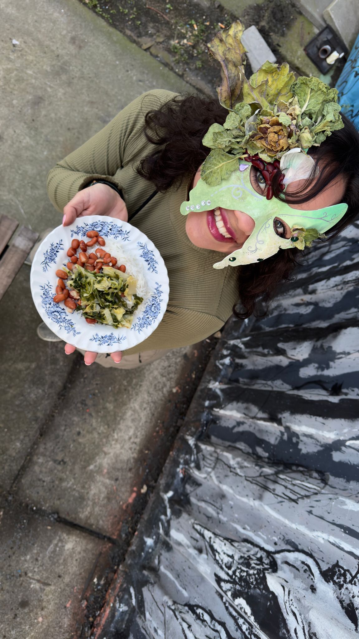 basmati cabbage face mask