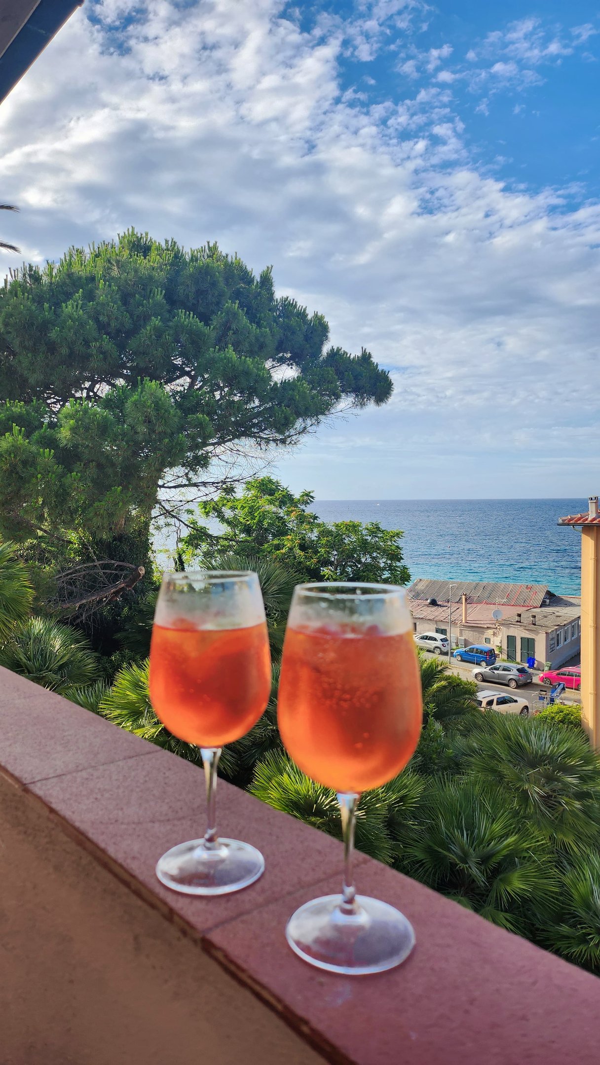 aperitivo terrazza vista mare Le Ghiaie