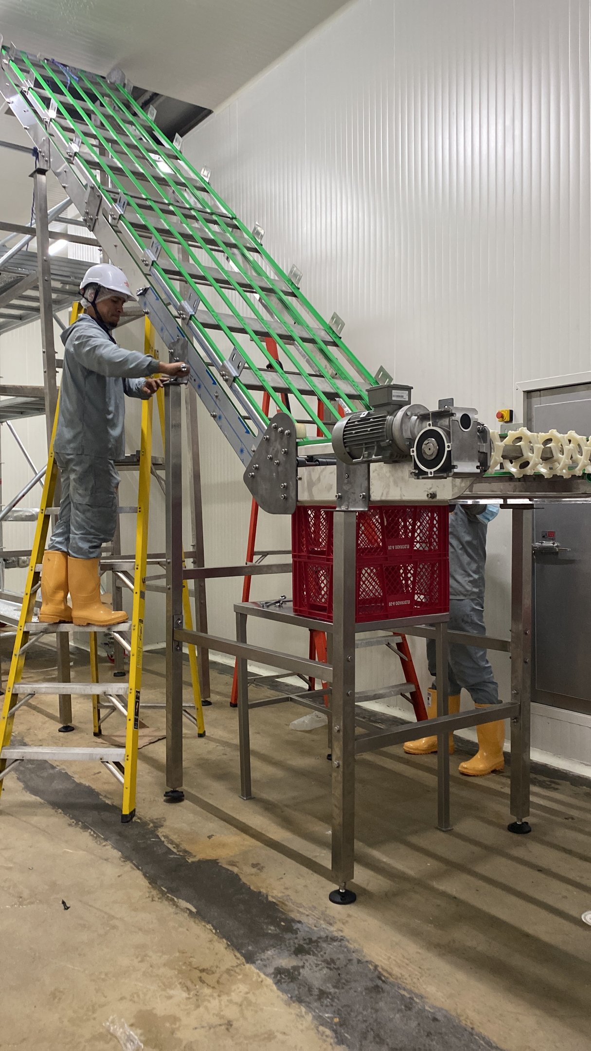 Armado de banda transportadora