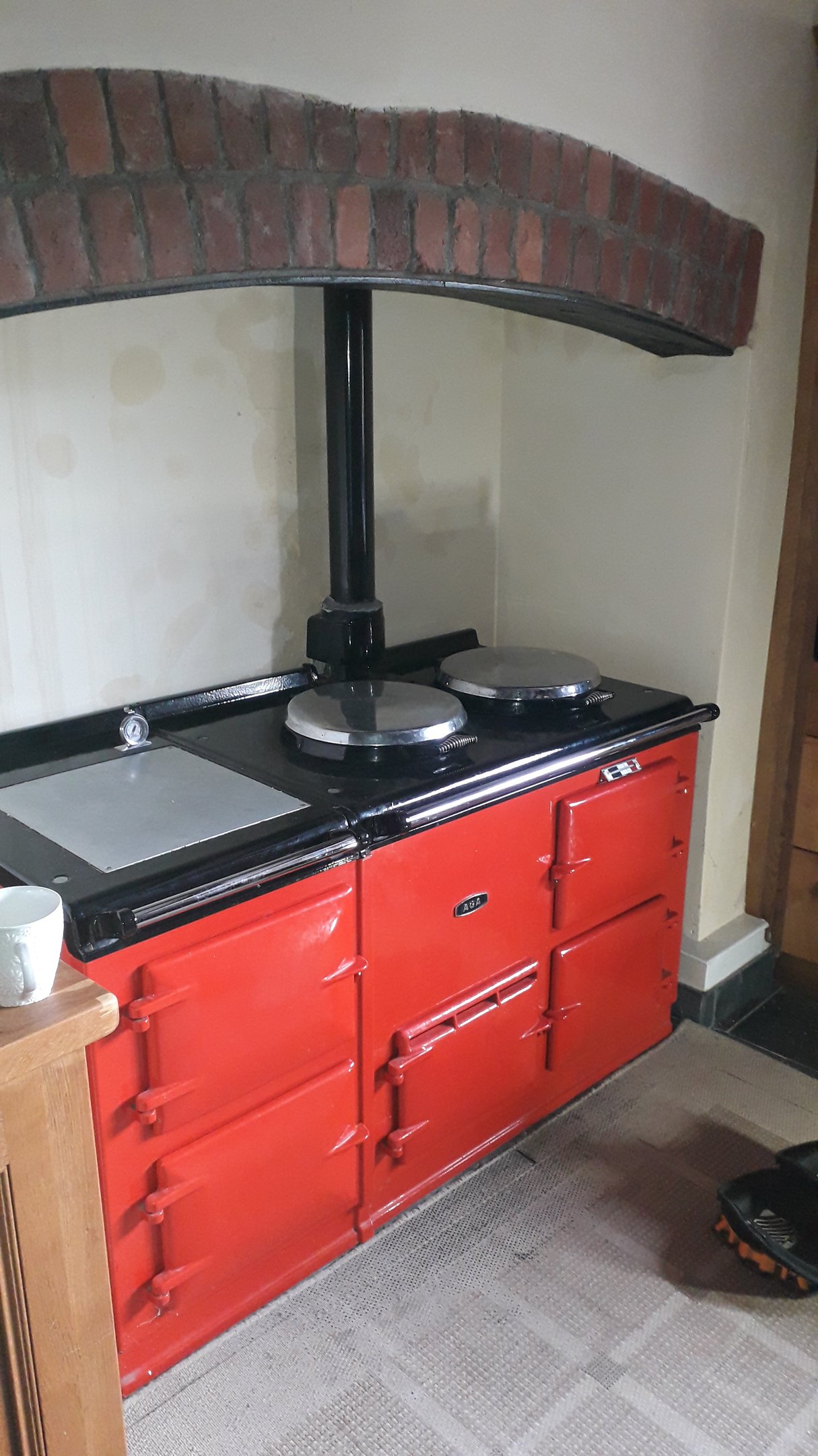 Gas Fired Aga in Weare Giffard near Bideford