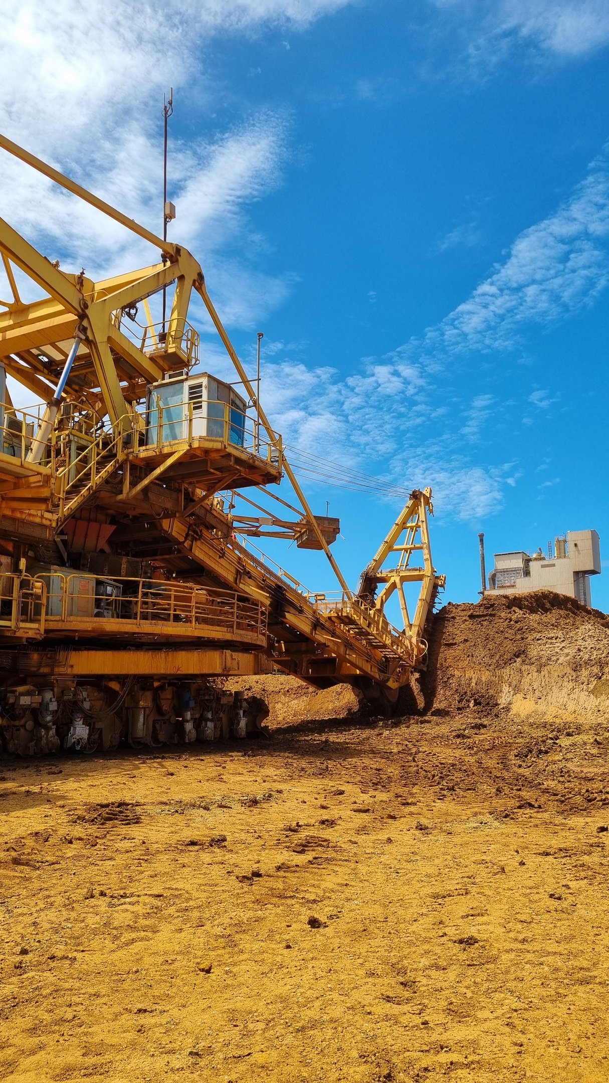 roue pelle, mine, industrie, maintenance industrielle