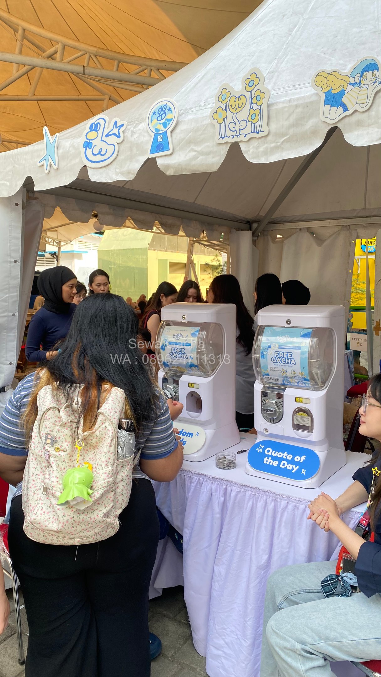 sewa gacha event jakarta indonesia