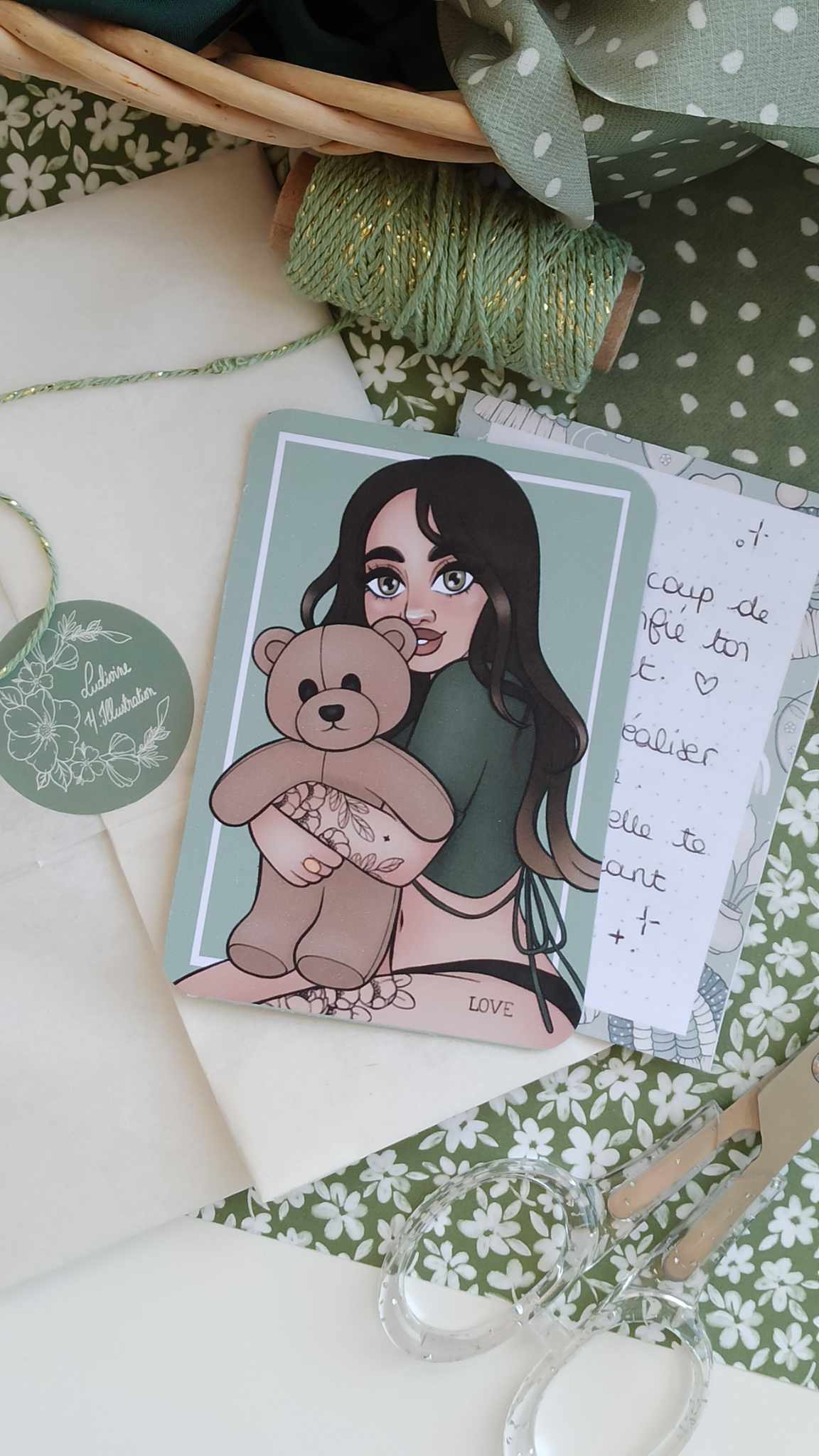 stickers illustrés fait-main pour journaling cozy
