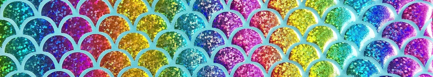 Holographic Sash Mermaid, used for frequency healing