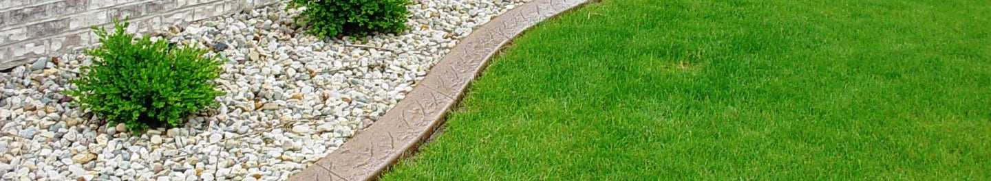 Edging lawns in Pocklington