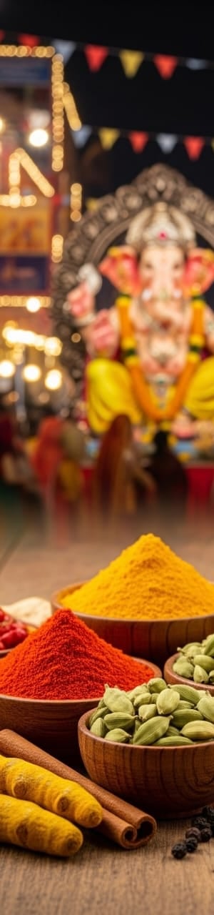 Spices on the occasion of Ganesh Chathurthi
