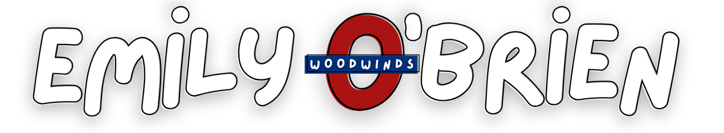 Emily O'Brien Woodwinds Logo