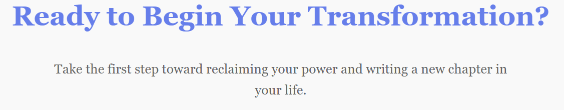 a woman with a white shirt and a blue and white background with the words ready