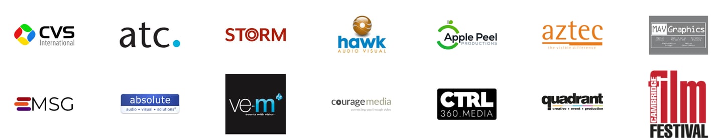 TweedAV Client Logos