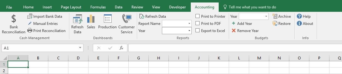 Custom Excel Ribbon