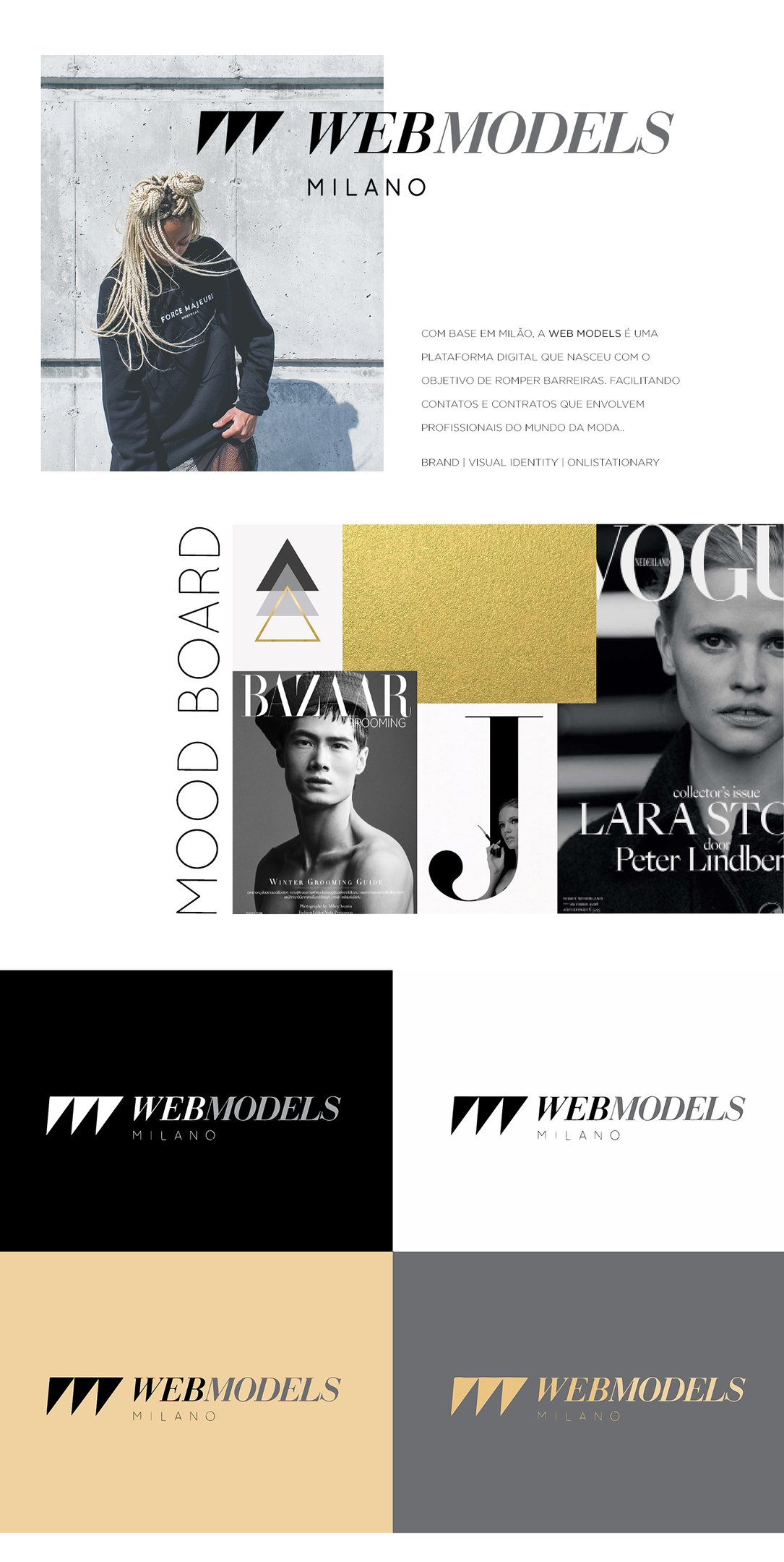 a website page with a variety of different styles of clothing