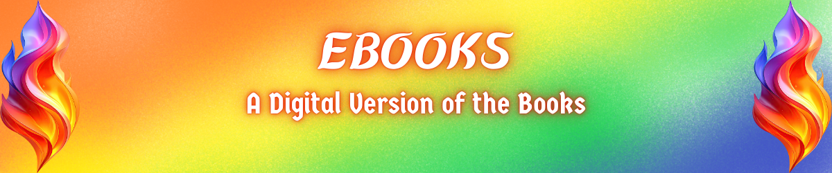 a rainbow - colored book cover with a rainbow - colored background