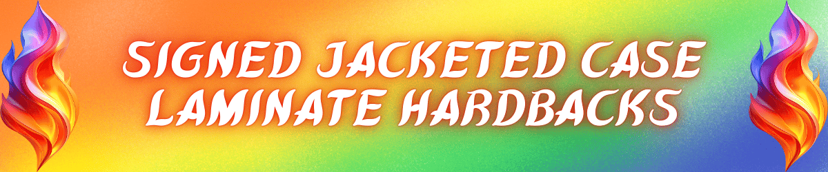 Signed Jacketed Case Laminate Hardbacks