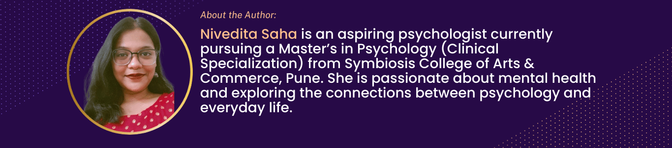 Author details about Nivedita Saha