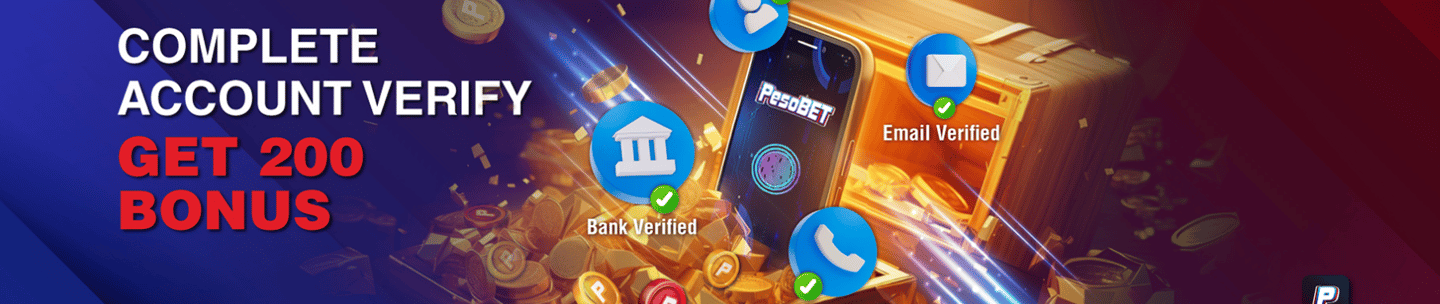 pesobet account verification , free credit php200