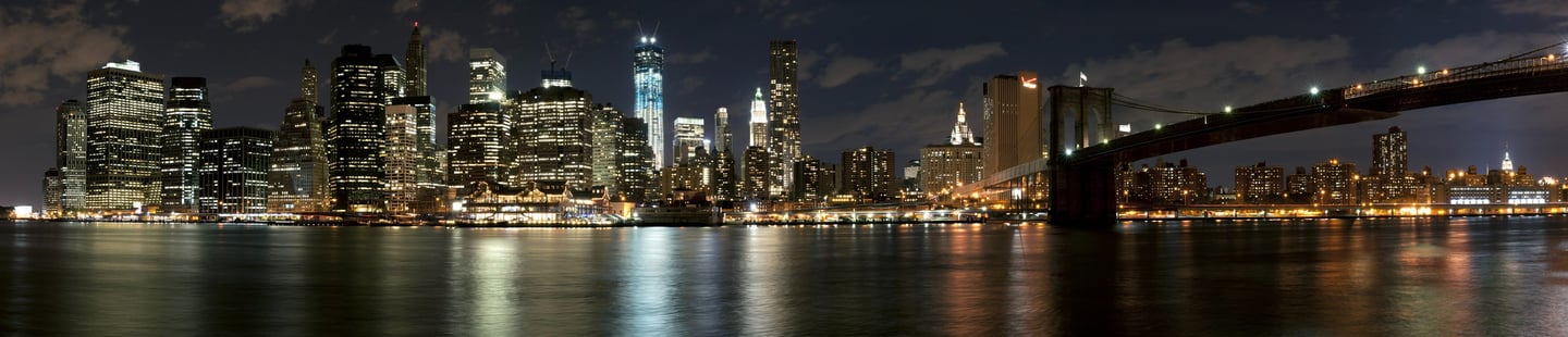 Skyline, gratte-ciels, Manhattan, New-York, USA