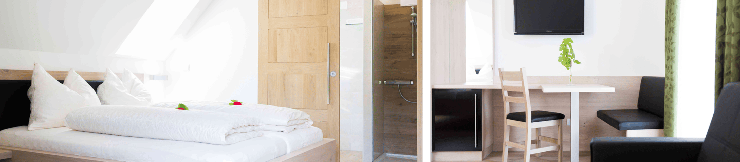 Gästezimmer am Weingut Uhl mit Sitzgruppe