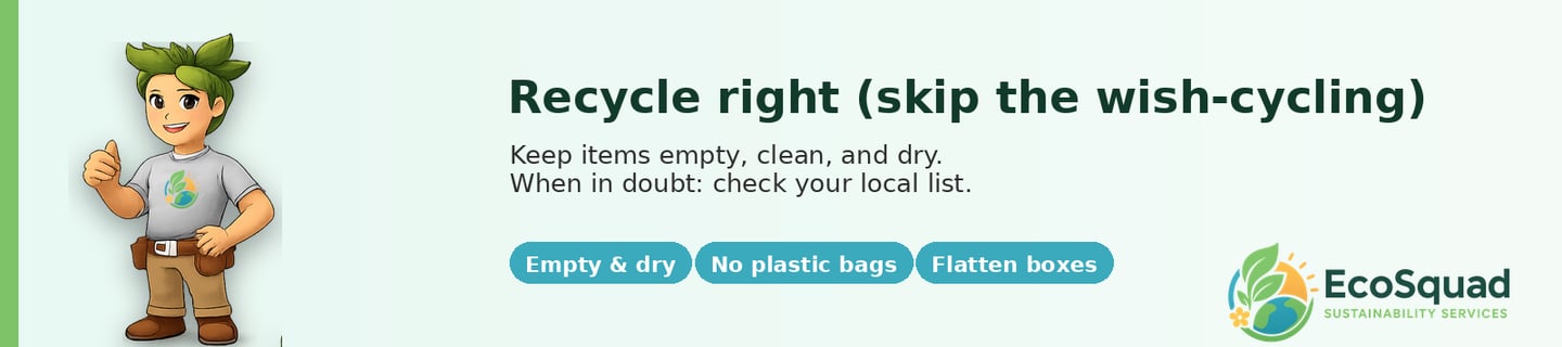 Recycle Right, Scout Tip