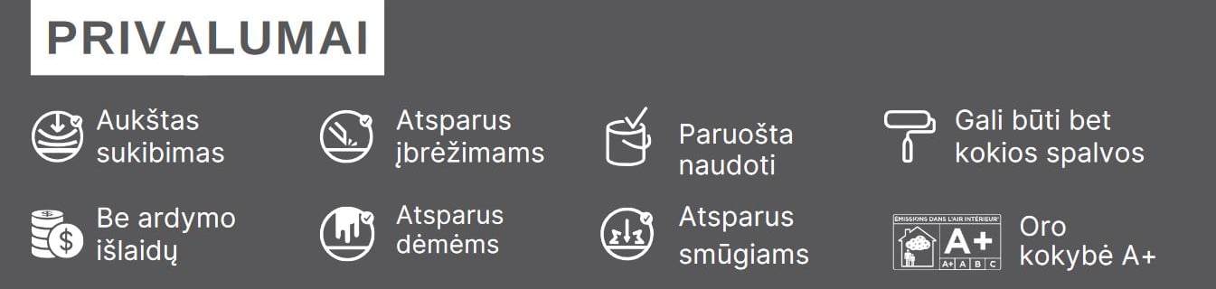 mikrocemento privalumai