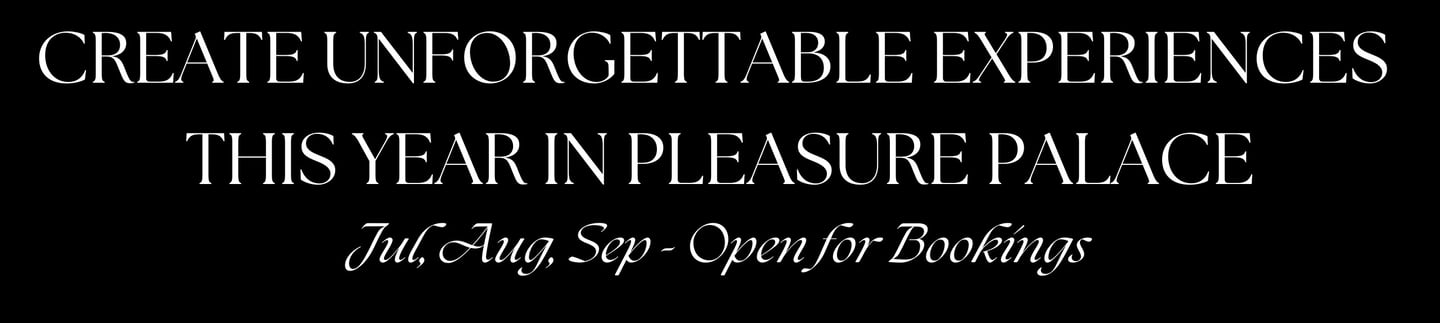 book now - july, august, september