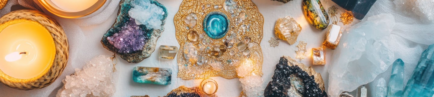 cristales y piedras para sesiones de reiki