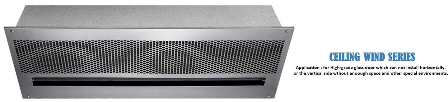 Recessed Air curtain