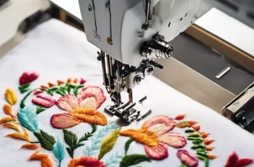 Motif de broderie machine fleuri lesbroderiesdenonette
