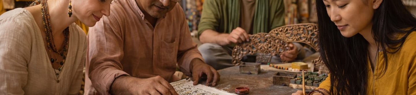 Jaipur art and craft with cultural exchanges