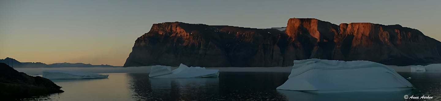Sunlight on the Fjord - Uummannaq - Greenland