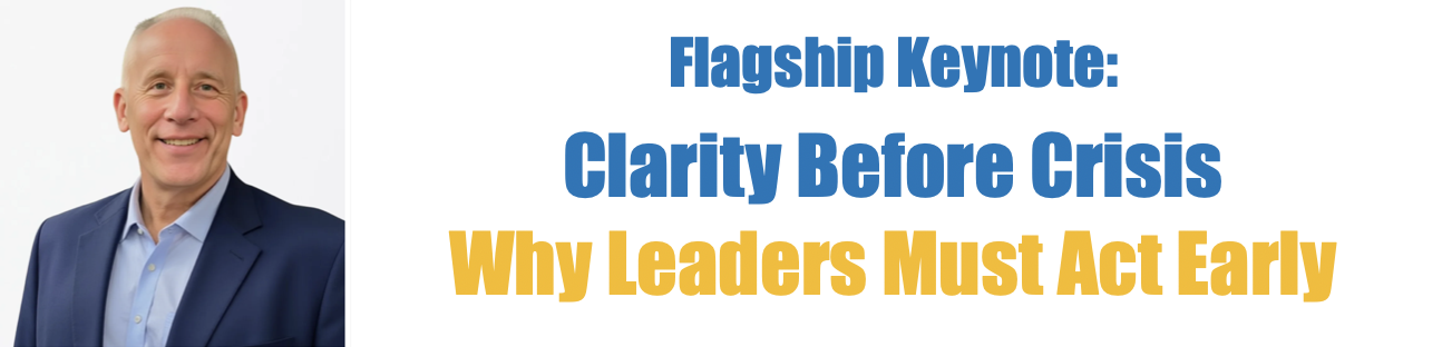 Joseph Paul Manley, Inspirational Speaker, Flagship Keynote