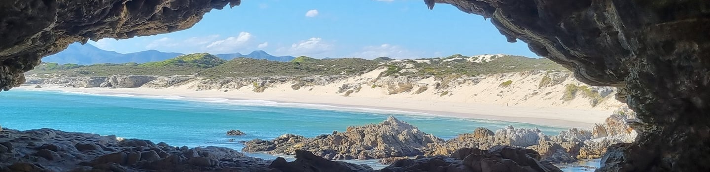 View of ocean from Klipgat caves
