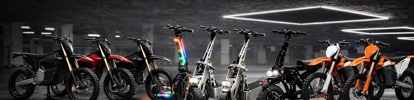 Electric Dirt Bike Suspension